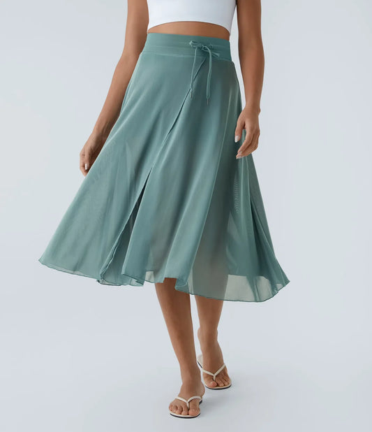 MIRAVO | 2-in-1 High Waist Midirock