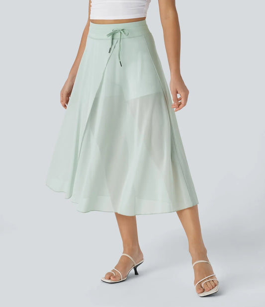 MIRAVO | 2-in-1 High Waist Midirock